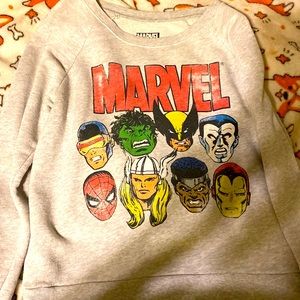 Marvel crew neck sweater (size M)